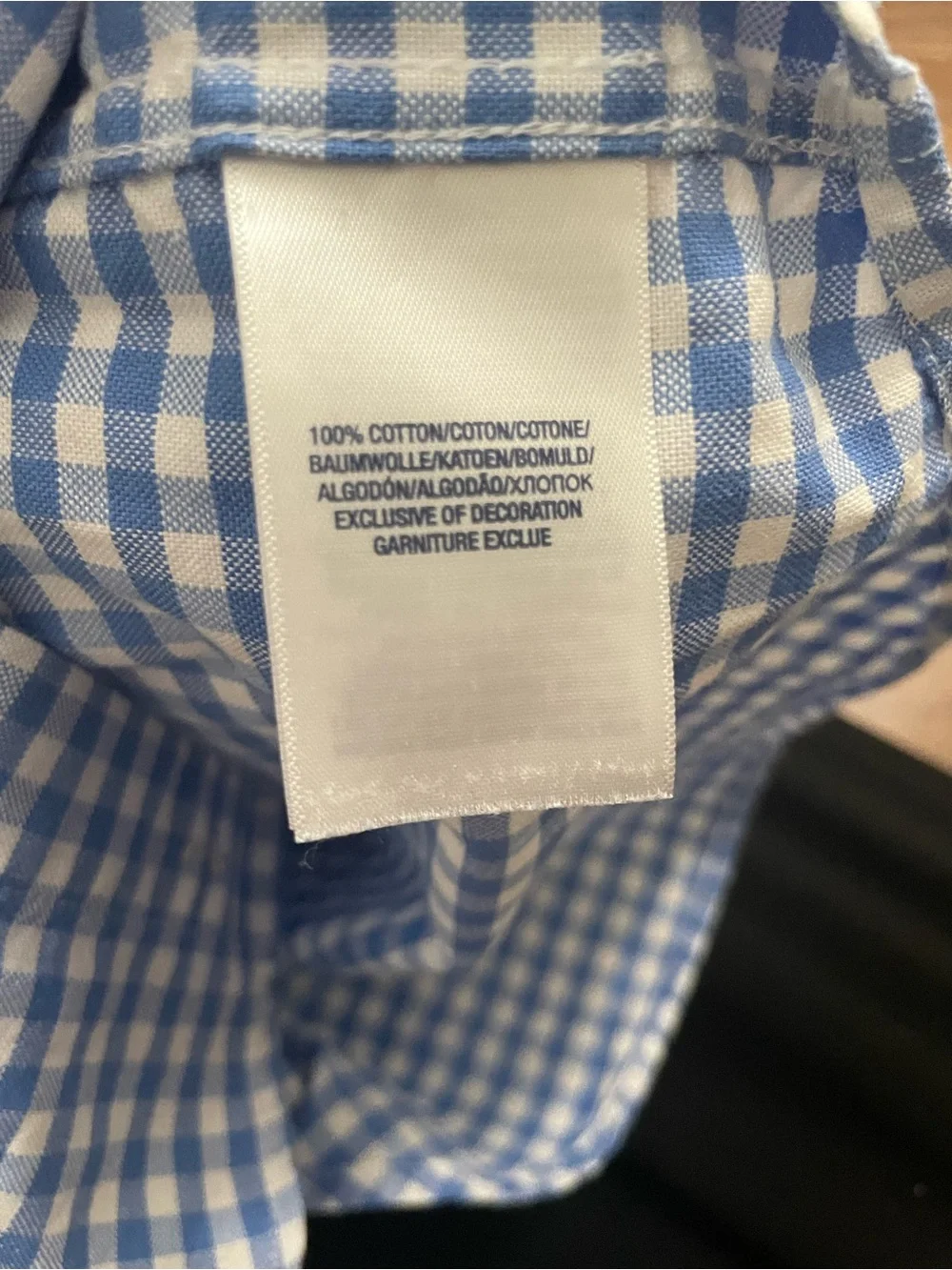Ralph Lauren toddler button